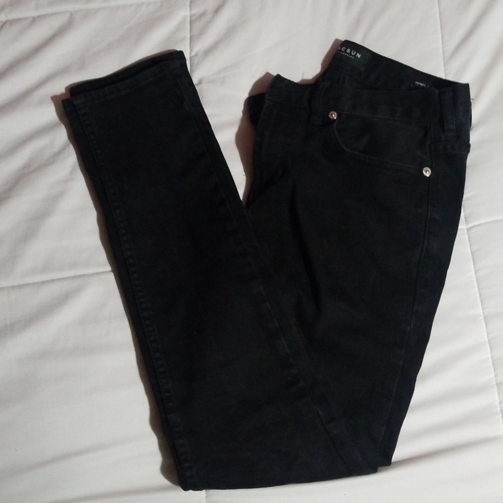 Black Skinny Jeans from PacSun